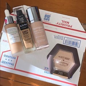 Liquid & Powder Foundations Brand New 3.3 oz Lot